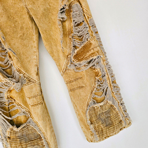 <span class=keywords><strong>Jeans</strong></span> de Mezclilla Boyfriend Extra Grandes Vintage para Mujer, <span class=keywords><strong>Jeans</strong></span> de Pierna Ancha de Alta Calidad, Estilo Hip Hop, <span class=keywords><strong>Jeans</strong></span> de Mezclilla Cruda para Mujer - Product Image 3