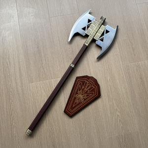 Le Seigneur des Anneaux Hache des Nains 86cm 4.4kg avec plaque murale en bois - Product Image 6