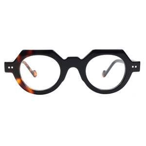 2025新着レトロリベットアセテート光学メガネビンテージアセテート眼鏡男女兼用 - Product Image 2