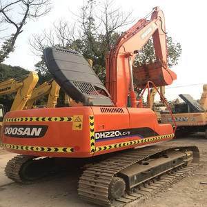 Excavatrice hydraulique sur chenilles DOOSAN DH220LC-7 d'occasion de 22 tonnes DH220LC-7 grande pelleteuse à vendre - Product Image 1