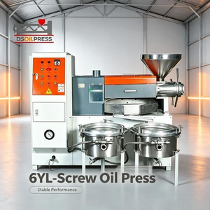 เครื่องสกัดน้ำมันแบบสกรู DSOILPRESS 6YL สแตนเลส กึ่งอัตโนมัติ ผลิตภาพสูง - Product Image 3