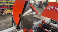 Machine à scier le bois en rond à plusieurs lames, machine à scier le bois automatique à plusieurs lames