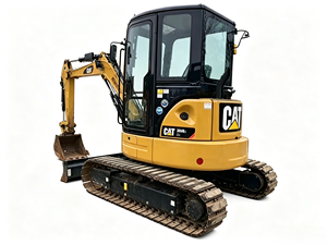 Excavadora Usada Caterpillar 304ECR 305.5E de 4 Toneladas, Maquinaria para Movimiento de Tierras con Motor y Bomba Originales, Certificación EPA, Gran Oferta - Product Image 5