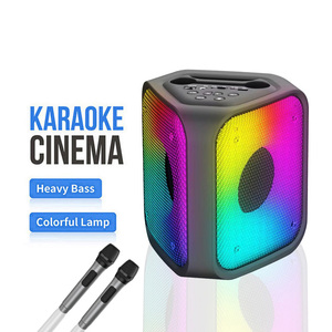 <span class=keywords><strong>Altavoz</strong></span> Bluetooth Portátil JBK-1406 JBK-1406M, Reproductor de Audio Inalámbrico de 15W+5W, Radio para el Hogar, Karaoke Portátil para Exteriores - Product Image 1