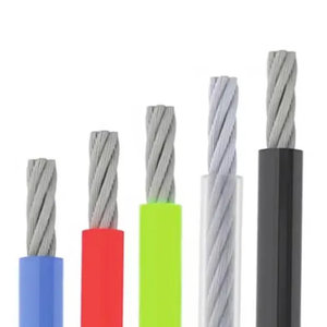 Câble en acier galvanisé recouvert de nylon pour suspendre des cordes à <span class=keywords><strong>linge</strong></span>, des câbles d'affichage, des utilisations de sécurité - Product Image 2