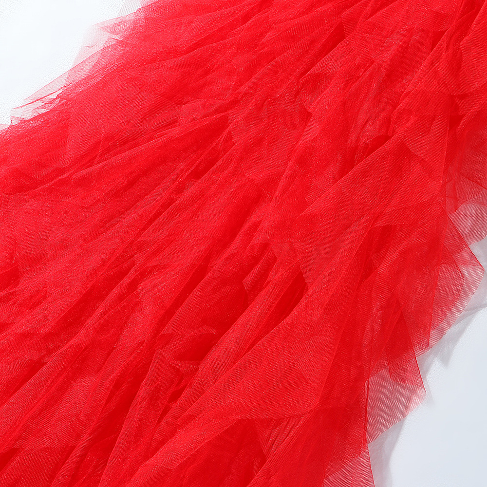 Woman Dress Sexy Lace Flower Fashion Vestido Women Dress 2022 Lady Party See-through Tulle Evening Dresses