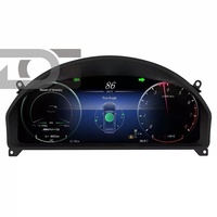 Tableau de bord numérique LCD, groupe d'instruments virtuels, compteur de vitesse pour Mercedes Benz C/GLC W205 X253, accessoires intérieurs