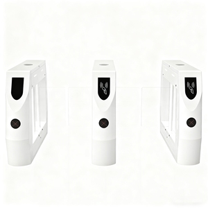 Controlador de Acceso con Torniquete Óptico y Sistema de Rodillos Ópticos para Control de Seguridad Peatonal en Edificios de Oficinas, Centros Comerciales y Villas - Product Image 4