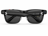 Lunettes Intelligentes Meta avec Caméra 8MP, Verres Miroir, Appel Vidéo IA, Bluetooth, Lunettes de Jeu, Lunettes de Sommeil pour Ordinateur