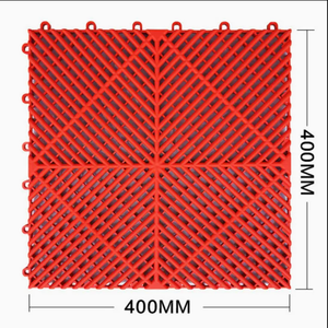 Revêtement de sol de garage en plastique emboîtable, type PVC, imperméable, antidérapant, carrelage de sol modulaire en vinyle pour piscine - Product Image 6