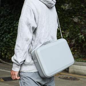 Bolsa de Transporte Protectora Amazear para Dron Mini5 Pro, con Separador Especial, Cuero PU, Estuche Compacto y Resistente - Product Image 5