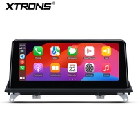 XTRONS pour BMW X5 E70/X6 E71 CCC Autoradio Android 10,25 pouces Qualcomm 685 8+256 Go Écran IPS entièrement laminé CarPlay sans fil