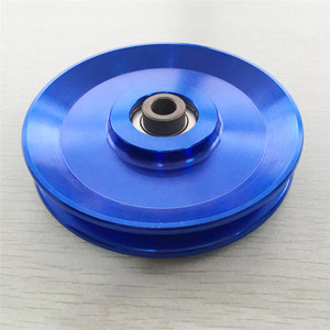 Venta al por mayor del OEM de aluminio polea gimnasio 70 <span class=keywords><strong>80</strong></span> 90 100 para cuerda de alambre - Product Image 6