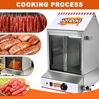 Vitrine chauffante pour hot-dogs avec base stable anti-tremblement pour ouvertures fréquentes des portes pendant les heures de pointe – Fabricant de saucisses OEM ODM