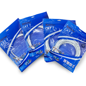 Câble Ethernet blindé Cu SFTP Cat7 gris 4P à paires torsadées avec gaine PVC, certifié S.G.S/CE/RoHS, conducteur solide pour <span class=keywords><strong>LAN</strong></span>/Télécom - Product Image 2