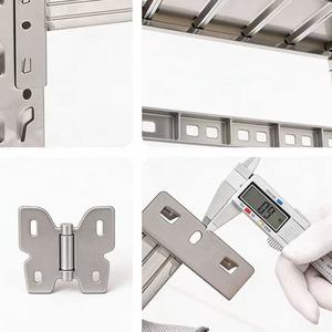 رفوف وحوامل قابلة للتكديس من الفولاذ المقاوم للصدأ للاستخدام في المستودعات - Product Image 6