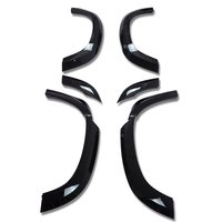 Accessoires de voiture ABS, 6 pièces, protection d'arche de roue noire brillante pour Land Rover Defender 110 2020-2025