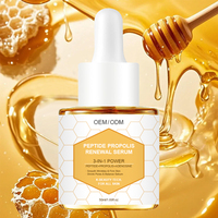 Sérum peptide OEM 3 en 1 Peptide au venin d'abeille coréen Acide hyaluronique raffermissant Anti-âge Sérum coréen blanchissant humide au miel d'abeille