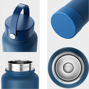 12oz 18oz 22oz 32oz water <b>bottle</b> stainless <b>steel</b> custom logo convenient handle lid double-wall 32oz stainless <b>steel</b> water <b>bottle</b> - Product Image 6