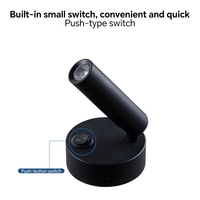 Lampe murale LED encastrée en aluminium rotative à 360° pour lecture, style nordique, lampe de chevet pour tête de lit