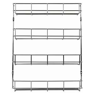 Kast Plank Opslag Muur Organizer 4 Tier Stalen Metalen Opknoping Draad Keuken Kruidenrek Voor Peper Houder - Product Image 2