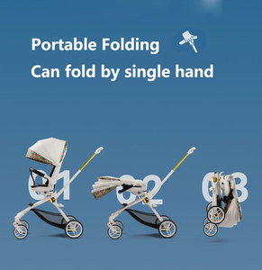 Trọng lượng nhẹ Xe đẩy Hot Bán <span class=keywords><strong>3</strong></span> trong 1 xe đẩy em bé cho Enfant Mama hai chiều xe đẩy - Product Image 2