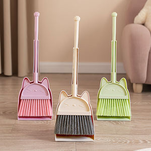 Mini <span class=keywords><strong>balai</strong></span> en plastique pour la maison, avec brosse en plastique et trou de suspension, pelle à poussière pour le nettoyage, <span class=keywords><strong>balai</strong></span> magique pour la maison - Product Image 6