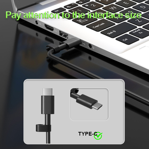 Sạc cho máy tính xách tay 165W USB Loại C <span class=keywords><strong>Power</strong></span> <span class=keywords><strong>Adapter</strong></span> cho độ chính xác 5550 5560 9500 9575 7590 la165pm210 <span class=keywords><strong>28V</strong></span> 5.893a - Product Image 2