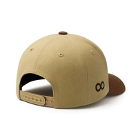 Cappellino da Baseball di Lusso a 5 Pannelli in Camoscio di Alta Qualità, Personalizzabile con Logo Ricamato, per Uomo e Donna