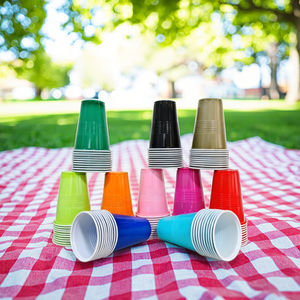 แก้วพลาสติกแบบใช้แล้วทิ้ง ผลิตตามสั่ง วัสดุ PP สองสี สไตล์ร่วมสมัย สำหรับงานปาร์ตี้ ผลิตในประเทศจีน - Product Image 3