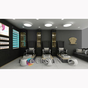 The Counter Nail Display <strong>Manicure</strong> Shop Nail <strong>Neonatal</strong> Shop Ocular Counter Vitrine Is a Hot Seller in Kiosk OEM - Product Image 1