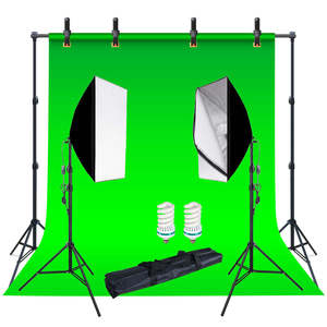 Nhà Máy <span class=keywords><strong>Studio</strong></span> Hoàn Chỉnh 3 Điểm Softbox Thiết Lập Ánh Sáng Với Tripod Hệ Thống Cho Youtube <span class=keywords><strong>Studio</strong></span> Sắp Xếp - Product Image 3