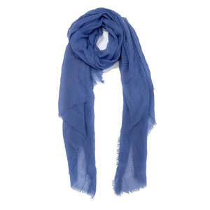 Sciarpa in Velluto Ring Vacuum Stropicciato Multicolore 90x180cm Accessorio Moda Donna - Product Image 1