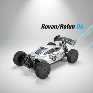 Buggy RC à essence Rovan/Rofun D5 à l'échelle 1/5, 4 roues motrices, RTR, moteur 36cc à 4 boulons, châssis en aluminium 6061 T6, radio FlySky GT3B, véhicule tout-terrain - Product Image 1