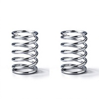 Ressorts de compression cylindriques en acier inoxydable sur mesure |   Ressorts hélicoïdaux industriels robustes OEM/ODM, options gauche/droite |