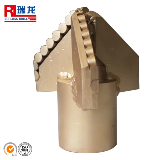 Nước Giếng Khoan Pdc Kéo Bit, 3 Lưỡi Pdc Bit