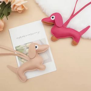 Custom Dog <b>Keychain</b> PU Leather Pet Charm Pendant Cute Bag Charm Decor <b>Personalized</b> Dog Lover Gift High Quality Pet Accessory - Product Image 5