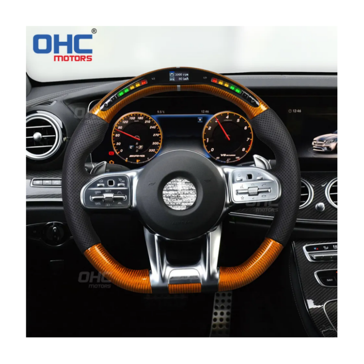 メルセデスベンツAMG GT GLA GLC CLS CLA用ヒーター付きカーボン