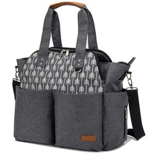 Bolsa de Pañales para Recién Nacidos, Mochila de un Solo Hombro, Organizador para Cochecito, Ligera, de Poliéster, 21L, Bolsa de Maternidad - Product Image 1