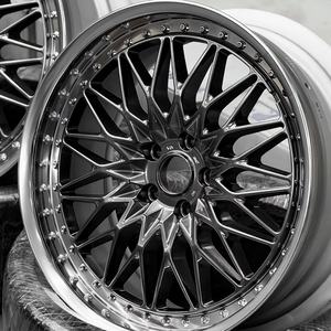 Juego de 2 Ruedas Forjadas de Aleación de Aluminio Personalizadas de 17 18 19 20 21 22 Pulgadas 5x100 5x108 5x112 5x114.3 5x115 5x120 5x127 para <span class=keywords><strong>Golf</strong></span> M3 Civic GTR - Product Image 3