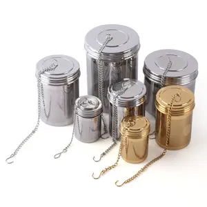 Multiple Sizes Stainless Steel Tea Filter Strainer Basket Tea Infusers for Loose Tea