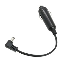 Adaptateur d'alimentation professionnel L8ft WL15cm RTS-037 avec gaine PVC, prise mâle DC pour allume-cigare de voiture