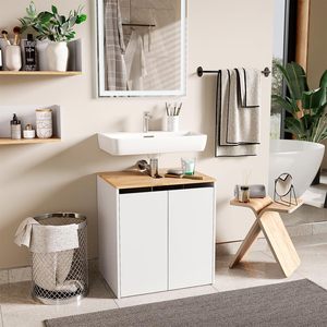 Mobile <span class=keywords><strong>Bagno</strong></span> Grigio da <span class=keywords><strong>Terra</strong></span> Stile Semplice con <span class=keywords><strong>Lavabo</strong></span> Integrato per Appartamenti - Product Image 6
