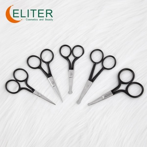 Tijeras de manicura de acero inoxidable con hoja curvada Eliter, tijeras negras para manicura, tijeras para uñas, Tijera para uñas - Product Image 5