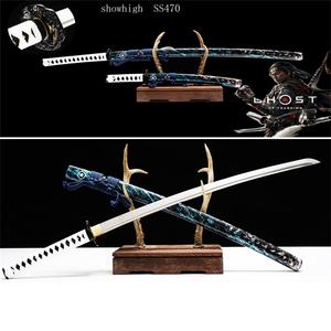 Spada Artigianale Ghost of <span class=keywords><strong>Tsushima</strong></span> per Cosplay, Collezione Giocattoli SS470 - Product Image 1