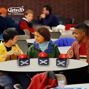 Botón de Respuesta Portátil con Sirena Fuerte y Luz Intermitente, Grabador de Voz de 5s para Aula, Familia, Fiestas y <span class=keywords><strong>Juegos</strong></span> - Product Image 3