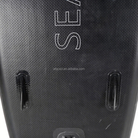 Planche à pagaie gonflable pliable SEAPLUS, système à 3 ailerons, design portable, matériau PVC/EVA, 8,2 kg, sac de transport inclus