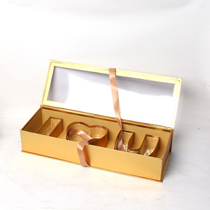 Venta al por mayor I Love You Flower Chocolate Arreglo Regalo Embalaje Caja <span class=keywords><strong>de</strong></span> papel <span class=keywords><strong>de</strong></span> aluminio <span class=keywords><strong>de</strong></span> cartón con cinta <span class=keywords><strong>para</strong></span> boda Día <span class=keywords><strong>de</strong></span> <span class=keywords><strong>San</strong></span> Valentín - Product Image 6