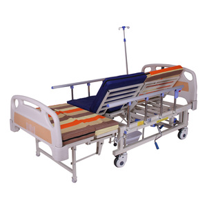Cama de Hospital Manual de Longitud Completa con Ajuste de Altura y Orificio para Inodoro, para Pacientes Mayores - Product Image 2
