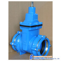 Vanne à double emboîtement DN150/OD160mm PN16 Norme DIN EN
